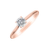 Prsteň s diamantom Divine Love5