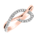 Prsteň s diamantmi Sparkling Twist4
