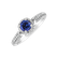 Prsteň s tanzanitom a diamantmi Isabelle4