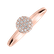 Prsteň s diamantmi Simply Favor5