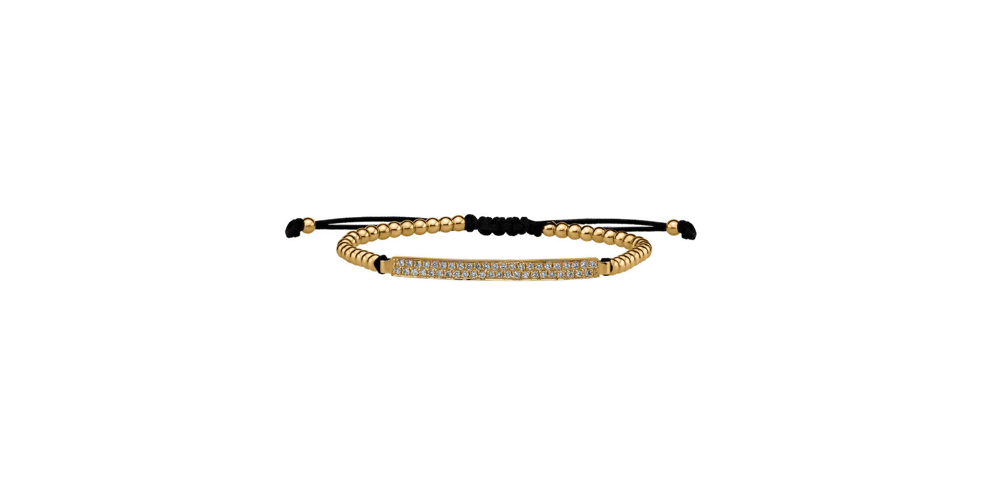 Náramok s diamantmi Shamballa