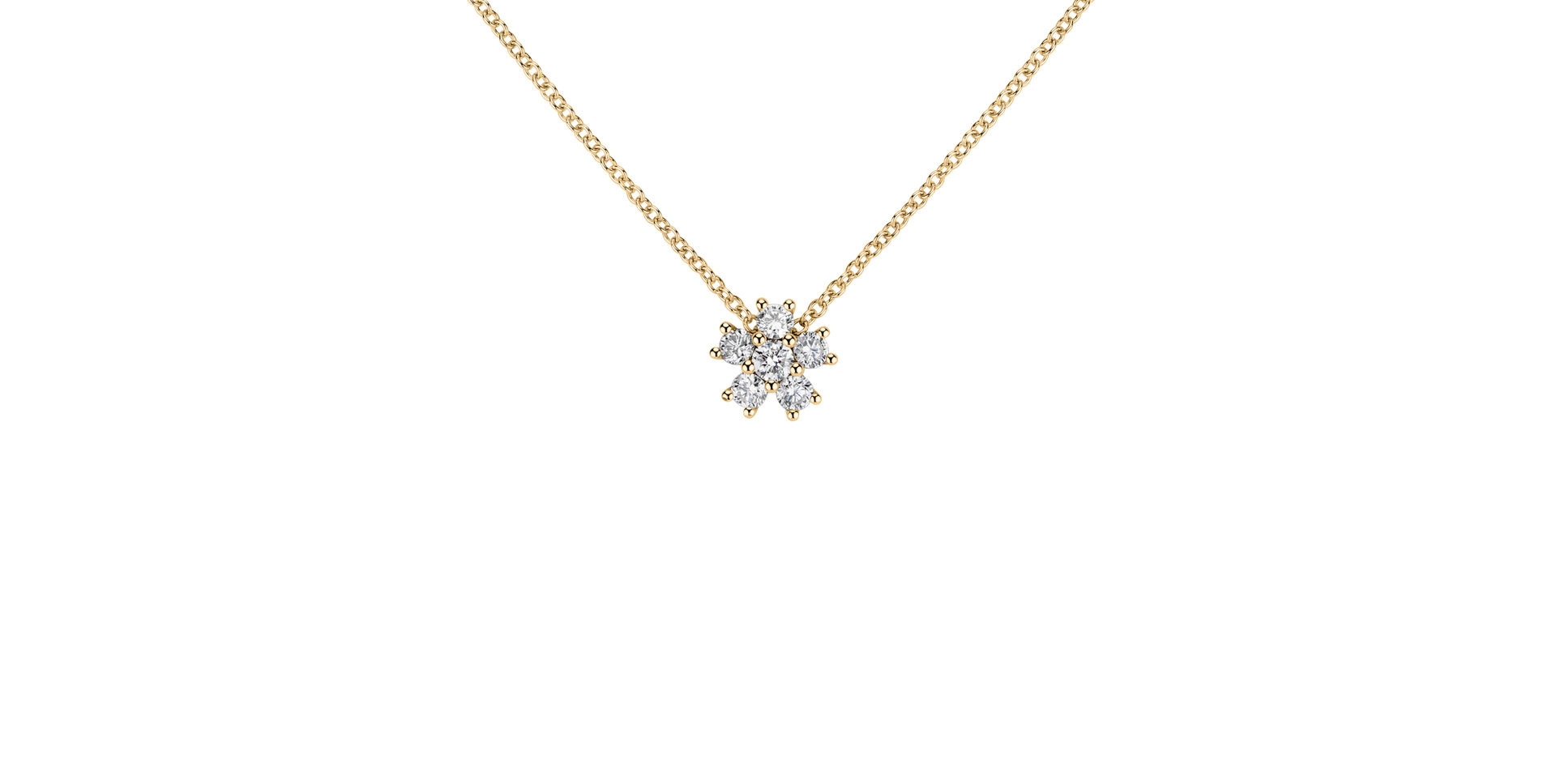 Náhrdelník s diamantmi Sparkless