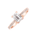 Prsteň s diamantmi Maila5