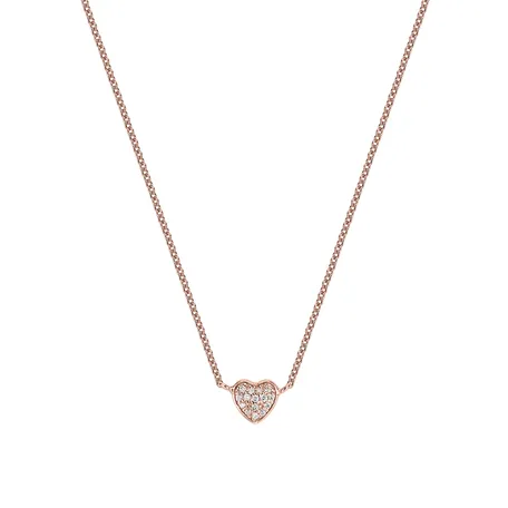 Náhrdelník s diamantmi Tender Heart