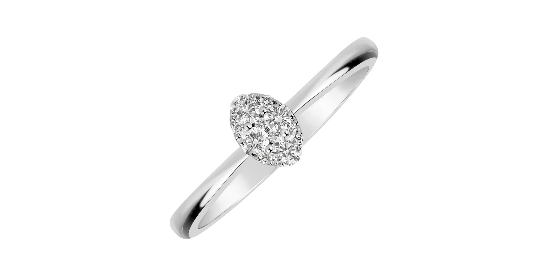 Prsteň s diamantmi One Thousand And One Nights