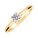 Prsteň s diamantom Space Dream5