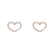 Náušnice s diamantmi Shiny Hearts5