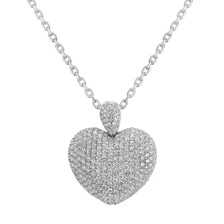 Prívesok s diamantmi Heart Brilliance
