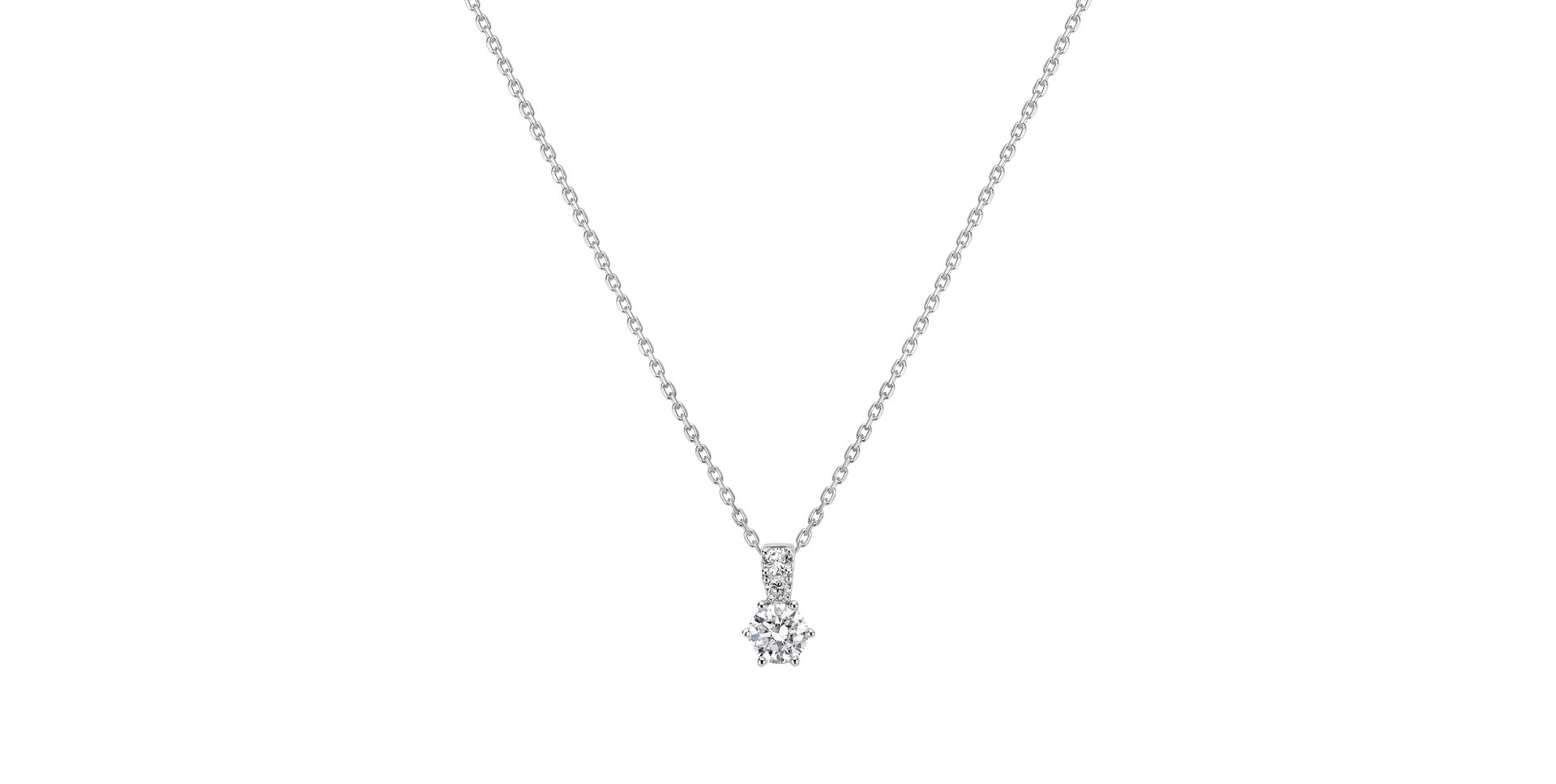 Přívěsok s diamantmi Essential Glow
