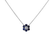 Náhrdelník s diamantom a zafírmi Shiny Constellation5