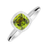 Prsteň s peridotom Bonbon7