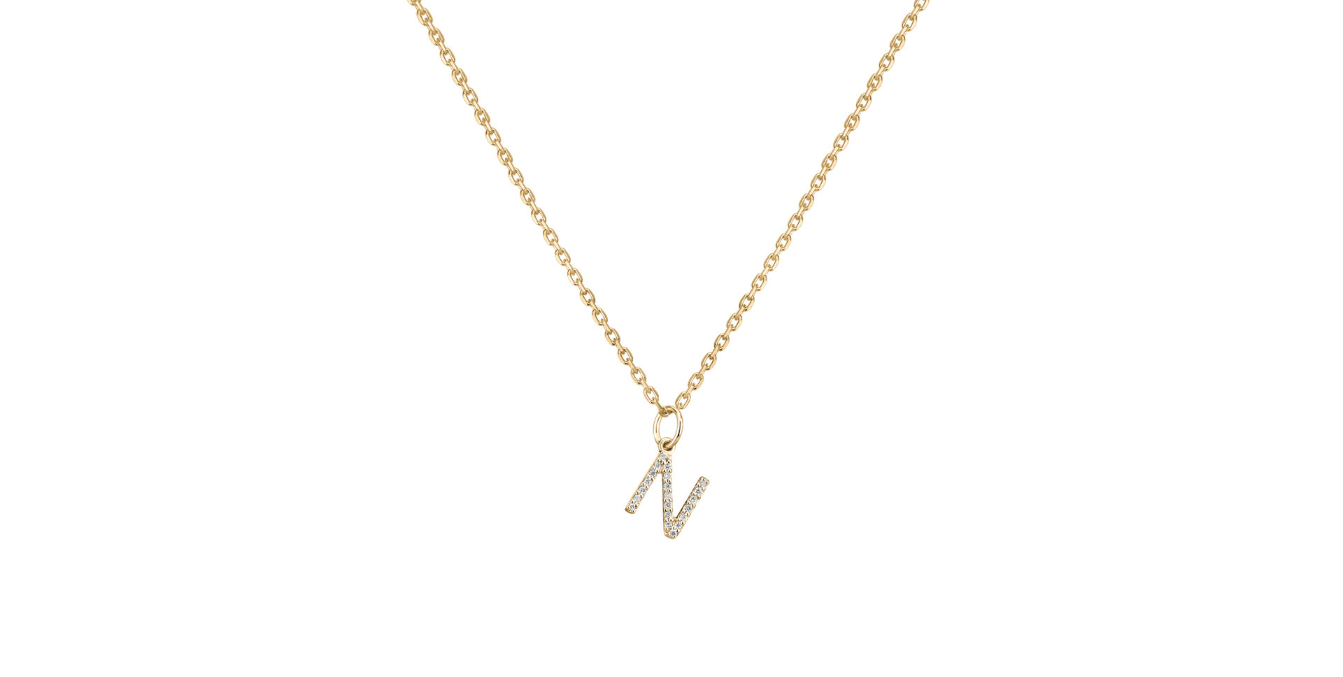 Prívesok s diamantmi Line Glitter  N