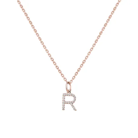 Prívesok s diamantmi Line Glitter  R