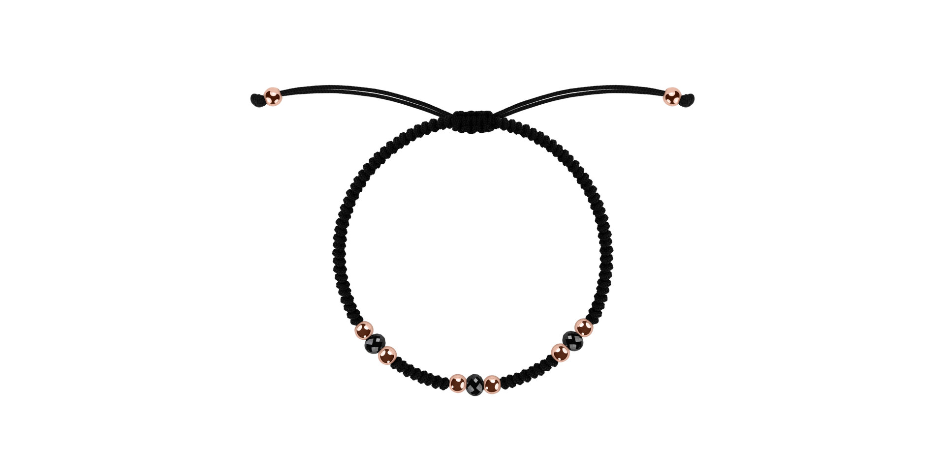 Náramok s čiernymi diamantmi Dark Spell