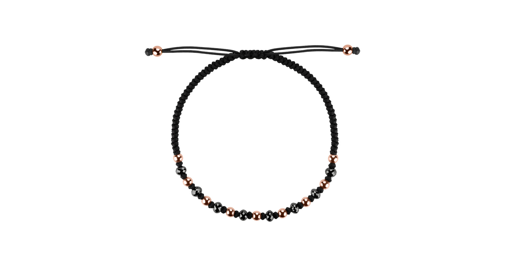 Náramok s čiernymi diamantmi Dark Magic