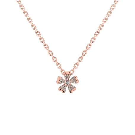 Prívesok s diamantmi Flower Spirit