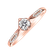Prsteň s diamantmi Tender Feel4