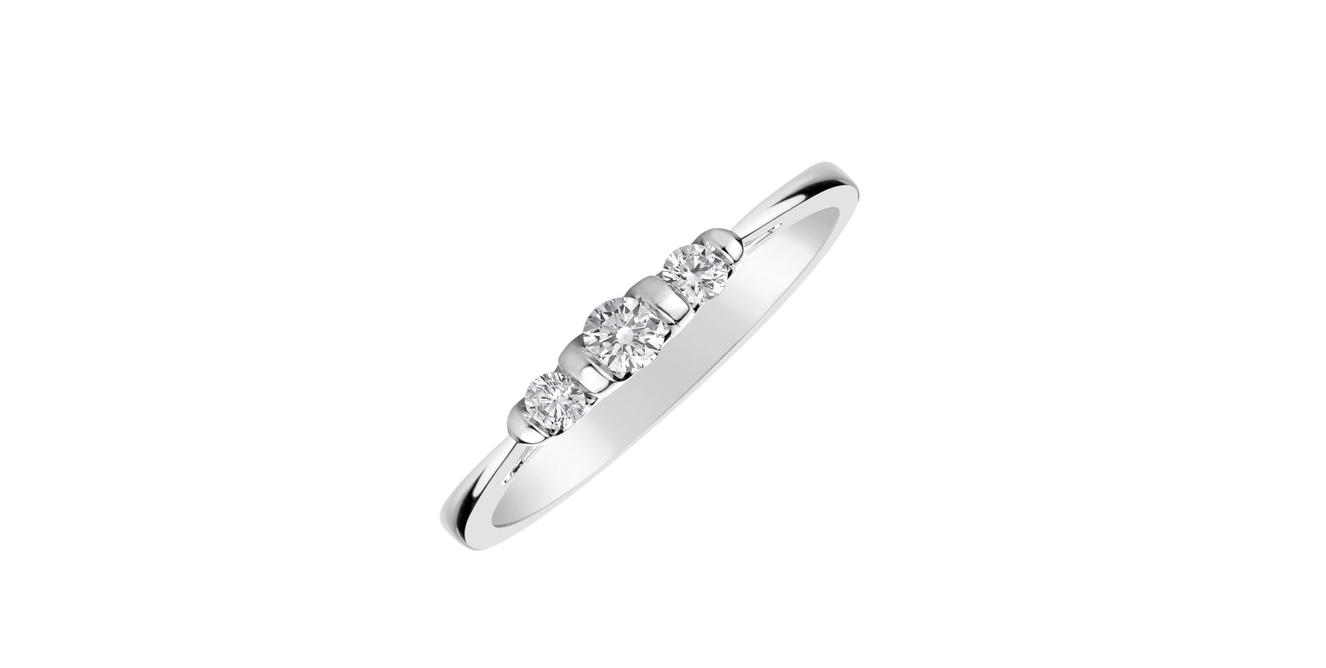 Prsteň s diamantmi Shards of hope