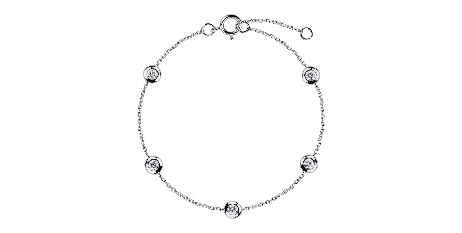 Náramok s diamantmi Sparkling Dots