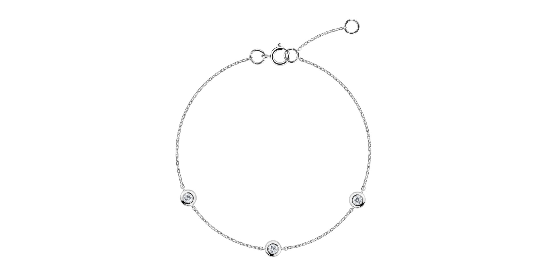 Náramok s diamantmi Sparkling Dots