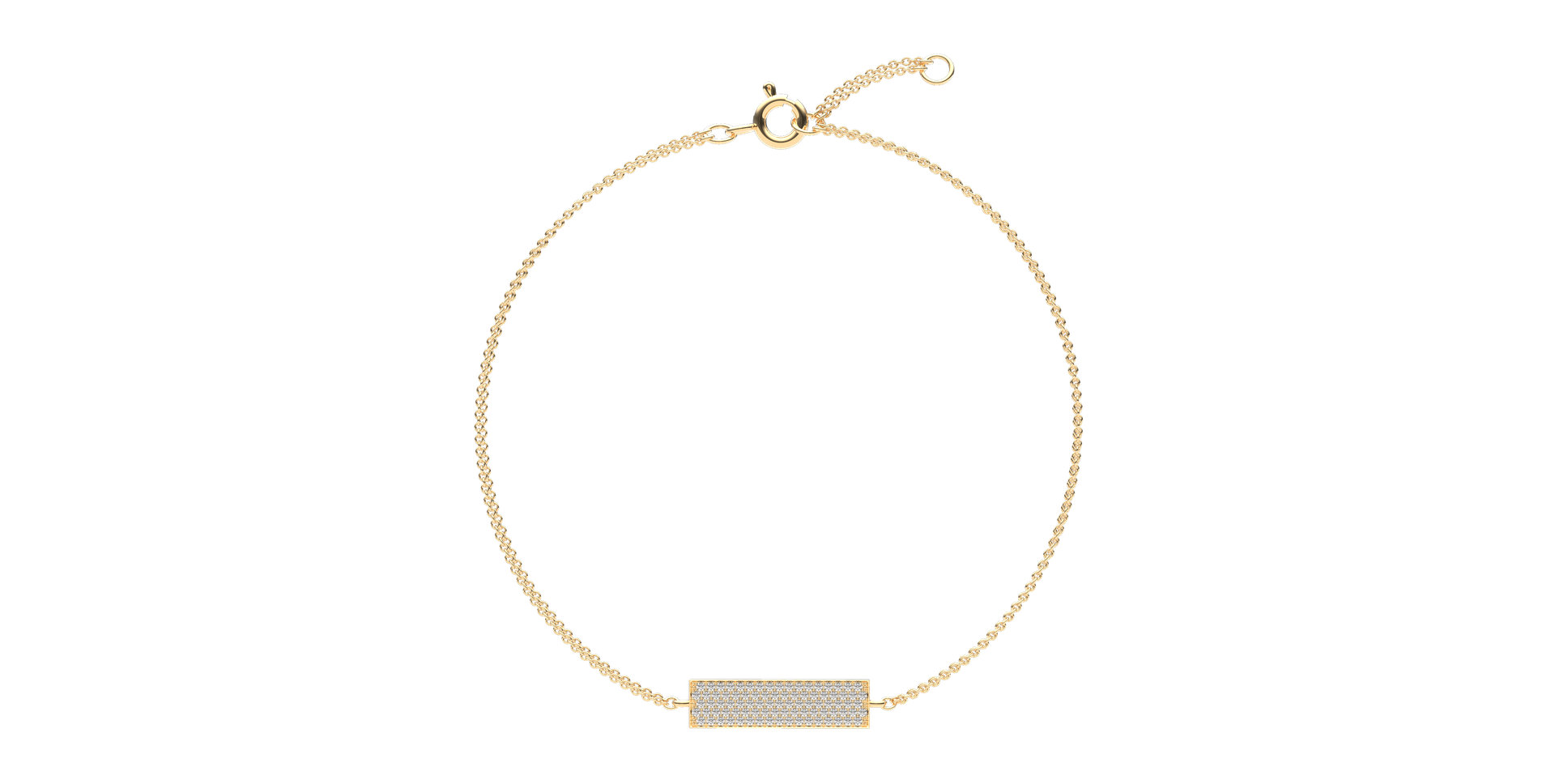 Náramok s diamantmi Winter Memories