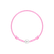 Detský diamantový náramok so šnúrkou Circle Letter C3