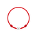 Detský diamantový náramok so šnúrkou Circle Letter I3