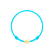 Detský diamantový náramok so šnúrkou Circle Letter Q3