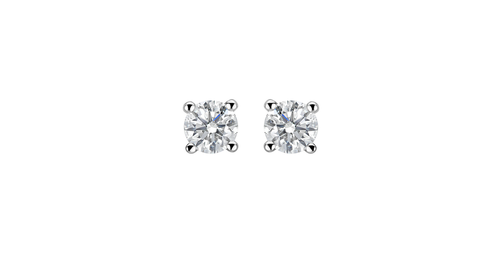 Náušnice s diamantmi Essential Shine