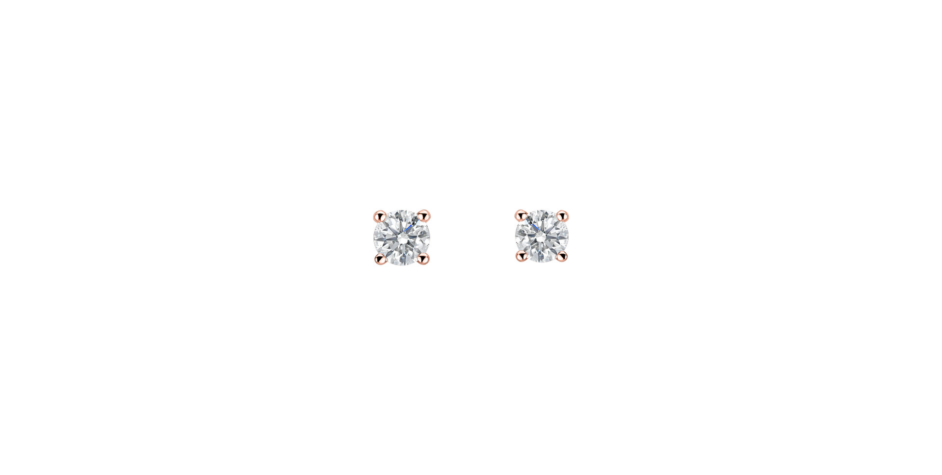 Náušnice s diamantom Essential Shine