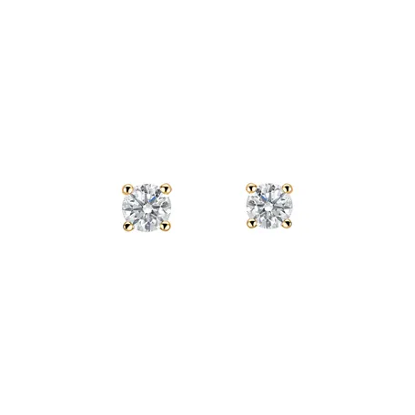 Náušnice s diamantom Essential Shine
