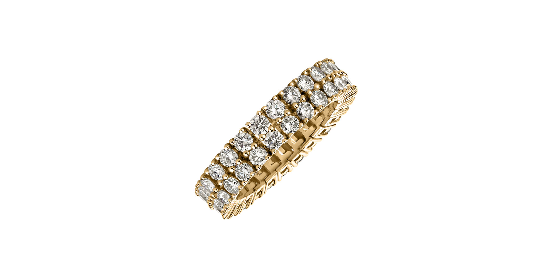 Prsteň s diamantmi Forever Shine