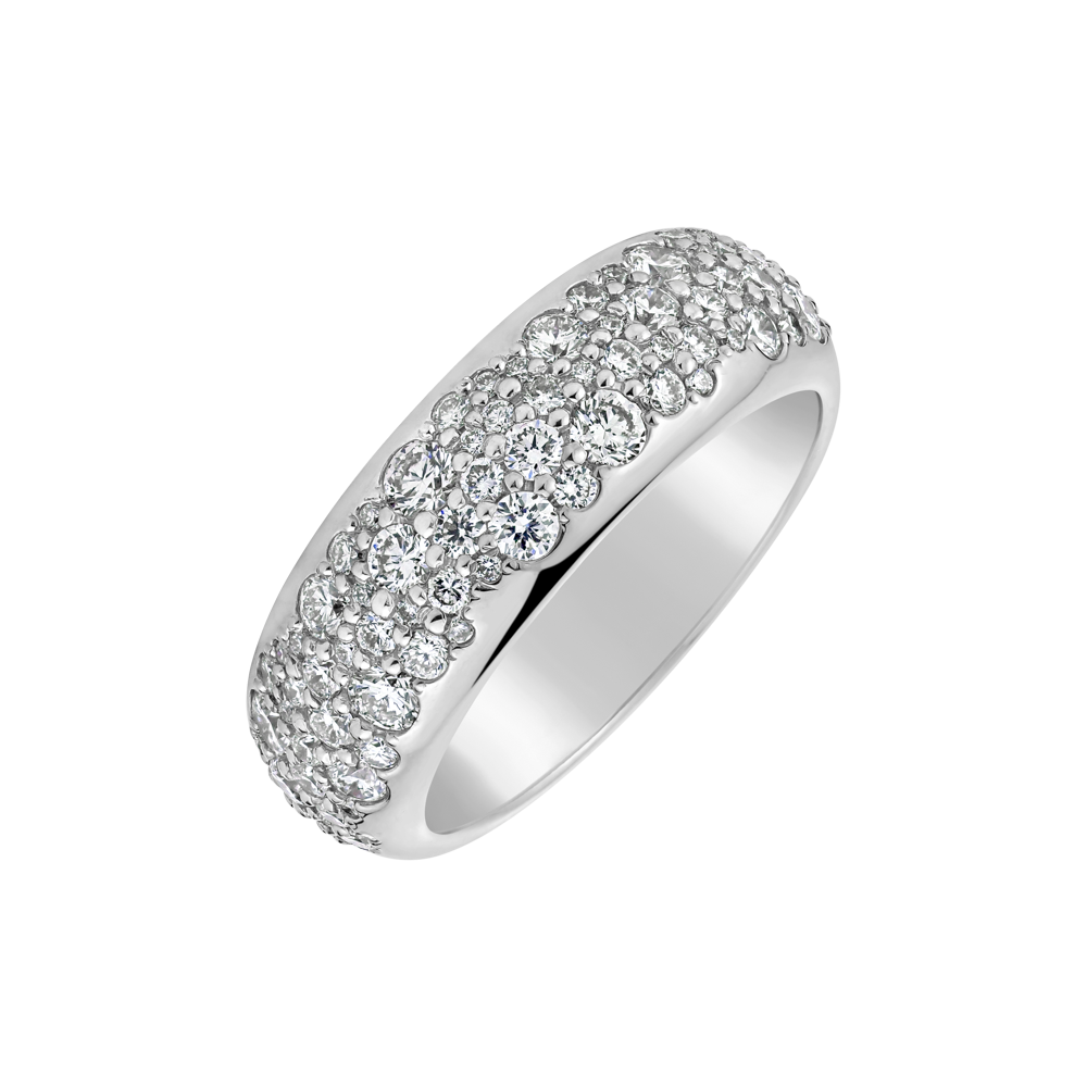 Prsteň s diamantmi Sparkling Galaxy | Halada