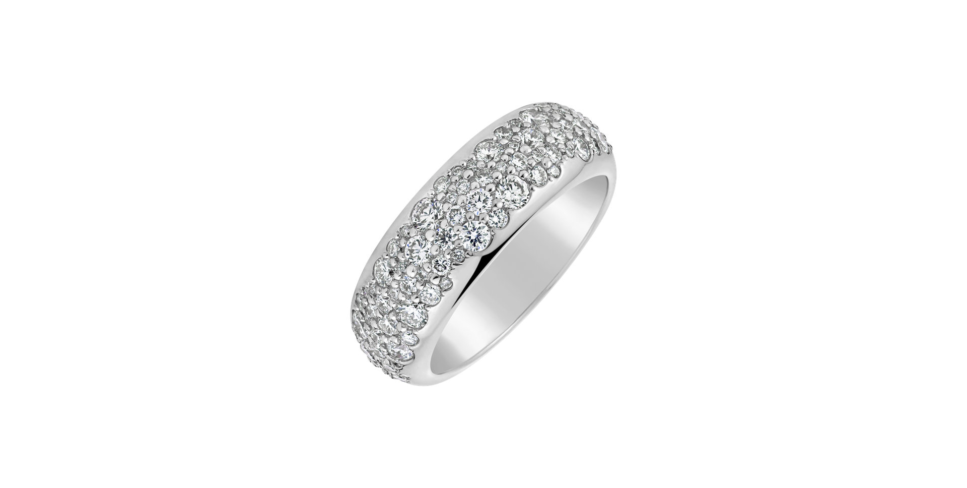 Prsteň s diamantmi Sparkling Galaxy
