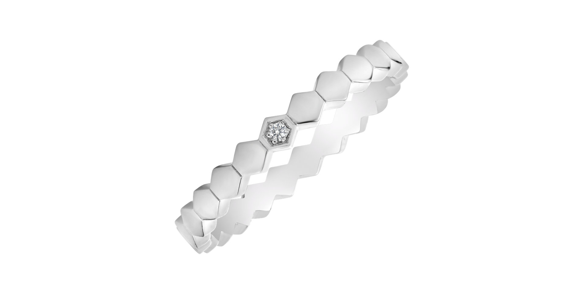 Prsteň s diamantom Unique Infinity