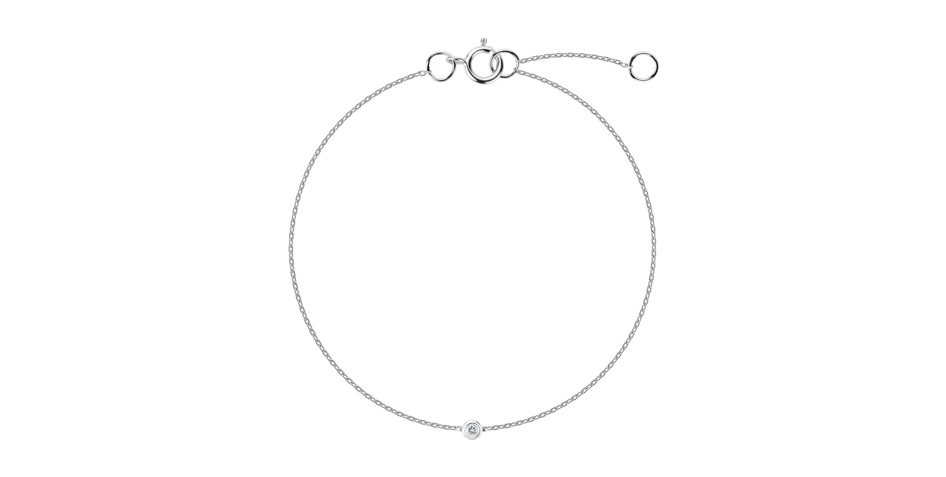 Náramok s diamantom Sparkling Dots