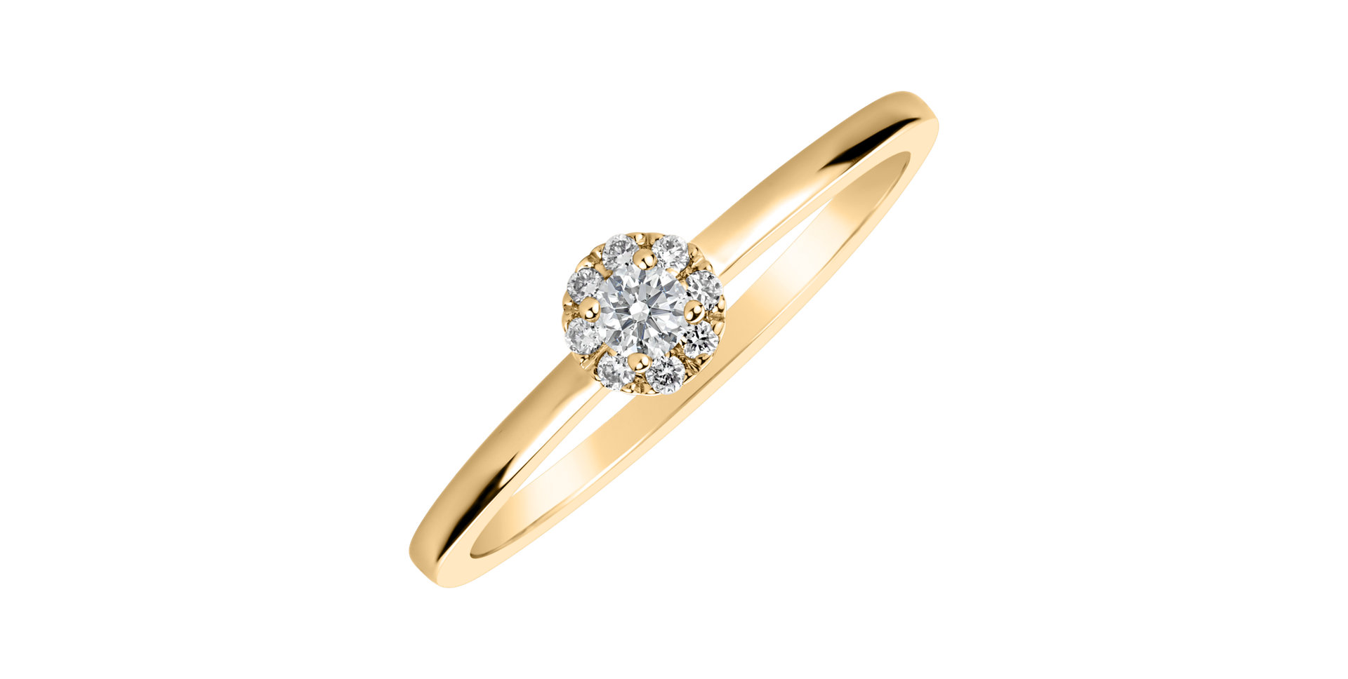 Prsteň s diamantmi Eternal Sparkle