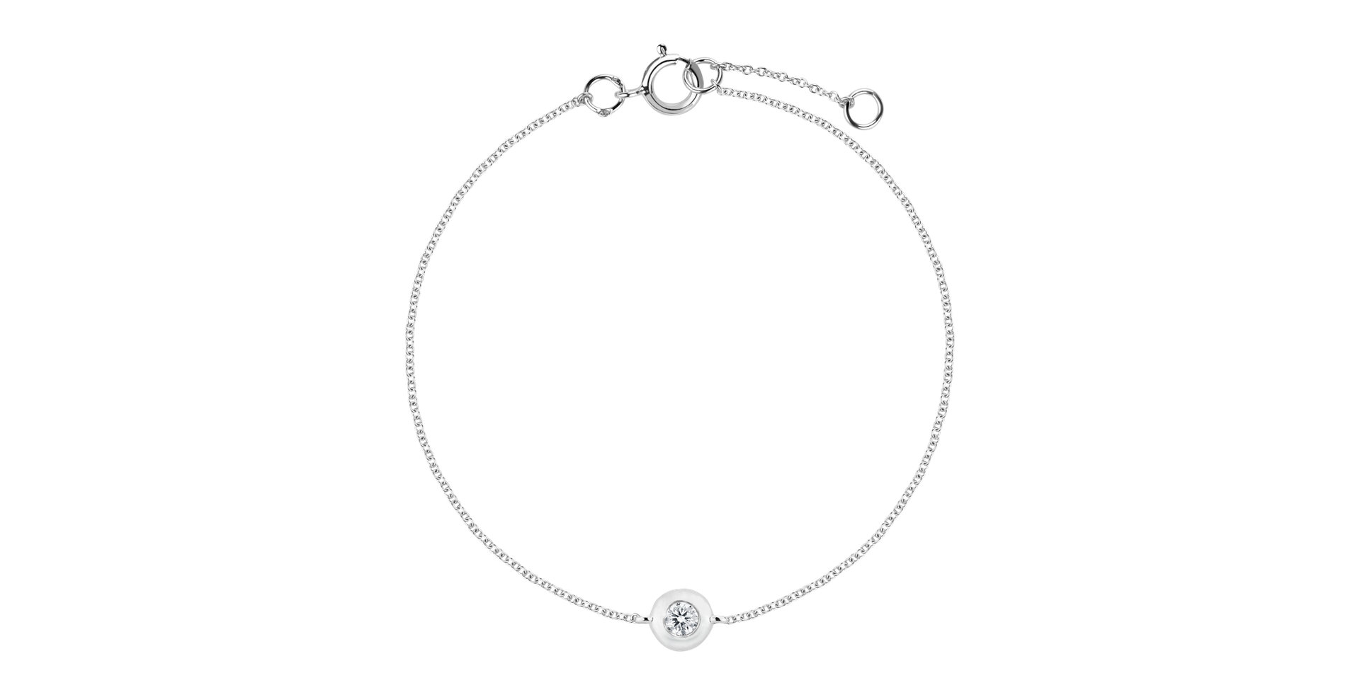 Náramok s diamantom Sparkling Dots