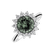 Prsteň s turmalínom a diamantmi Stellar Sun4
