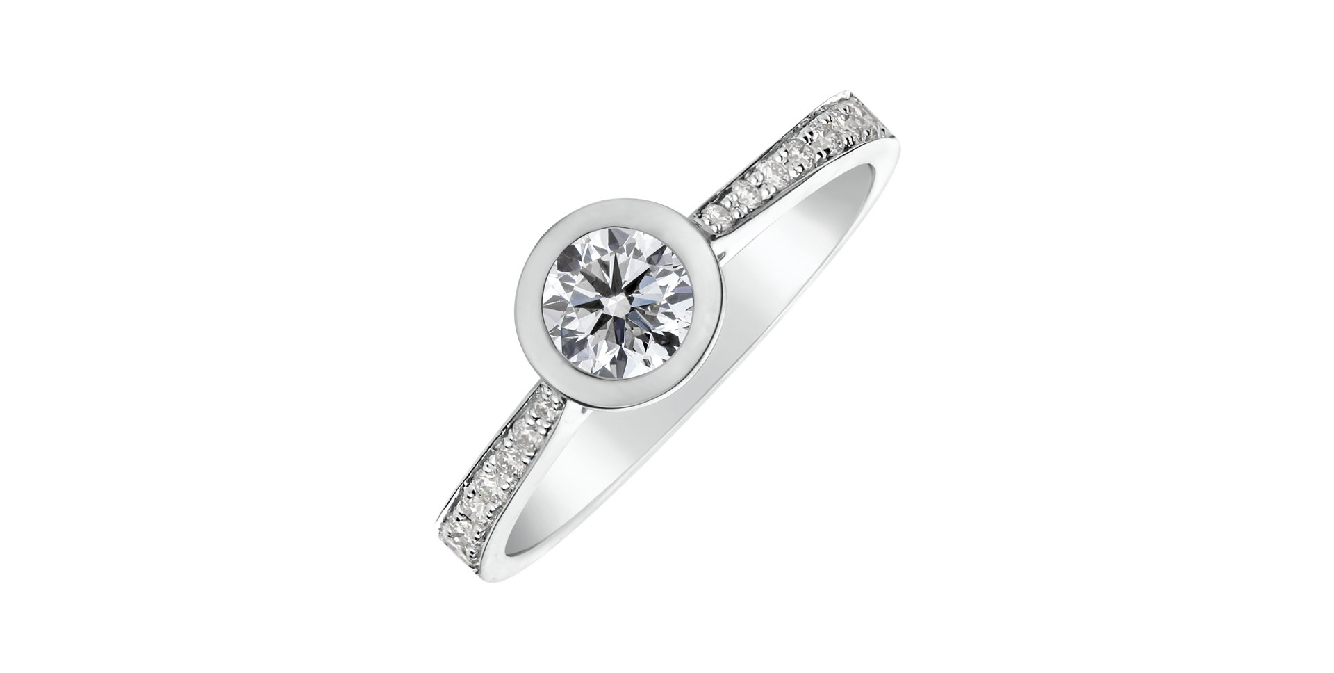 Prsteň s diamantmi Space Love