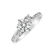 Prsteň s diamantmi Mercede3