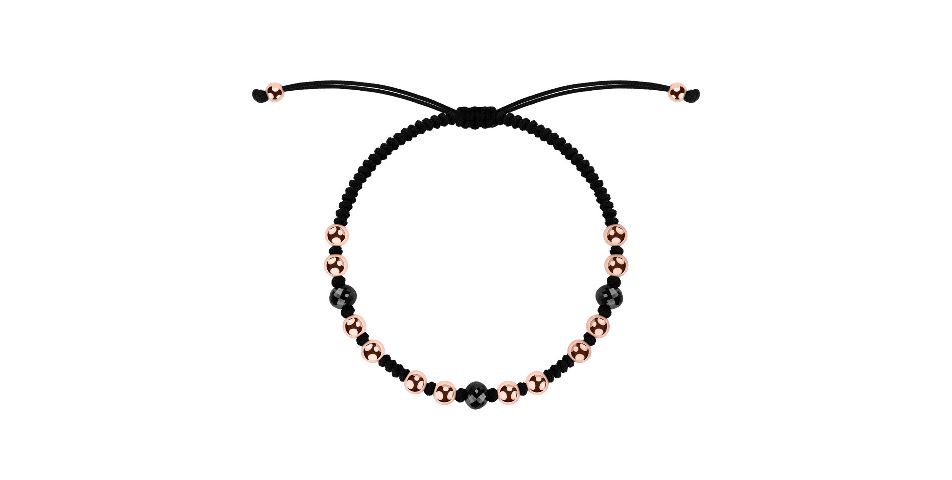 Náramok s čiernymi diamantmi Secret Spell