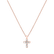 Náhrdelník s diamantmi Glossy Cross5