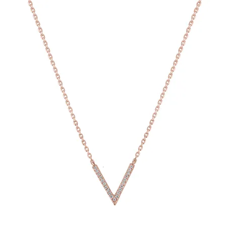 Náhrdelník s diamantmi Velvet Beauty
