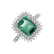 Prsteň so smaragdom a diamantmi Euphoric Care4