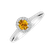 Prsteň so zafírom a diamantmi Madison4