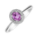 Prsteň so zafírom a diamantmi Princess4