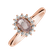 Prsteň s diamantmi a zafírom Princess4