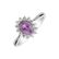 Prsteň s zafírom a diamantmi Princess Sparkle4