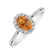 Prsteň s diamantmi a zafírom Princess4